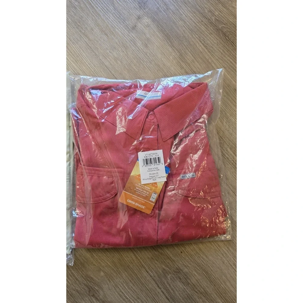 2pc Columbia Men's XXL Fishing Hiking Shirt